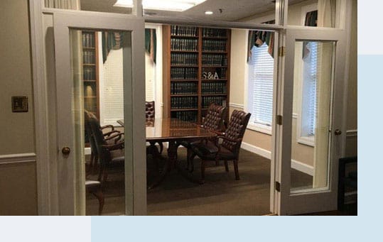 Interior Of The Office Of Sharp & Attanasio, Attorneys At Law